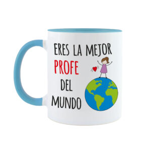 Taza Profesora Mundo