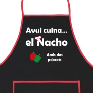 Delantal Personalizado Pebrots Nombre