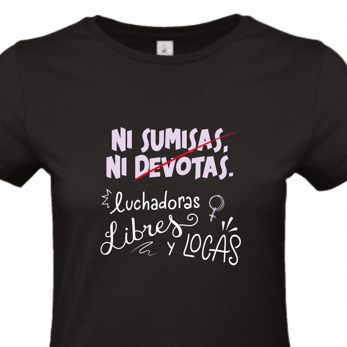 Camiseta 8M - Ni Ni Devotas .
