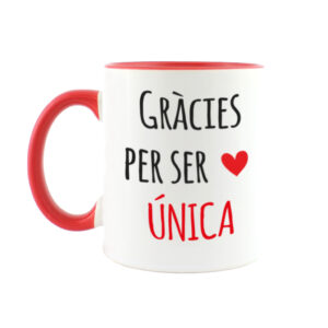 Taza Gracias por ser Única