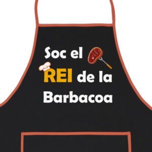 Delantal Rey de la Barbacoa