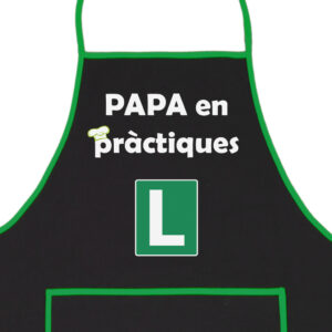 Delantal Papa en Prácticas