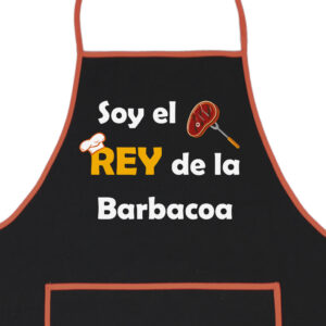 Delantal Rey de la Barbacoa