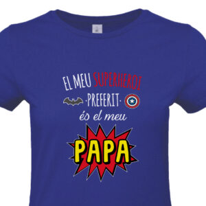 Camiseta mi Superhéroe Favorito es mi Papa