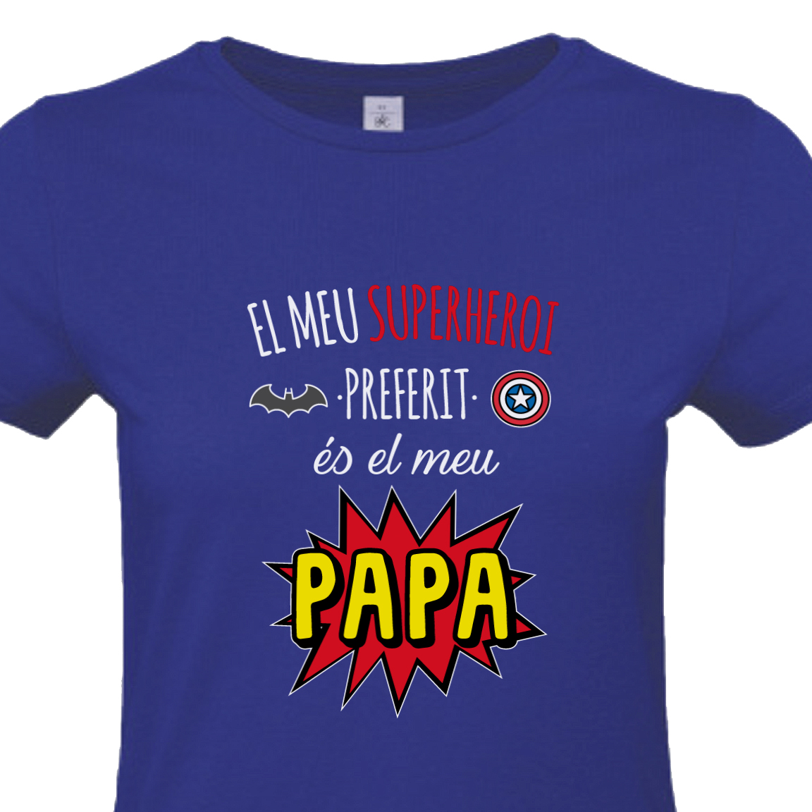 Torbellino Engaño Converger Camisetas Frikis Día del Padre | Mi Superhéroe favorito es mi Papa