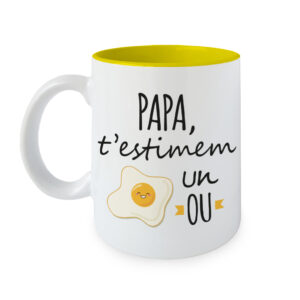 Taza Papa te quiero un Huevo