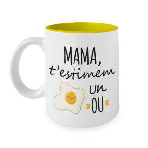 Taza Mama te quiero un Huevo