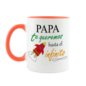 Taza Papa te quiero Infinito