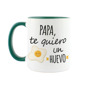Taza Papa te quiero un Huevo