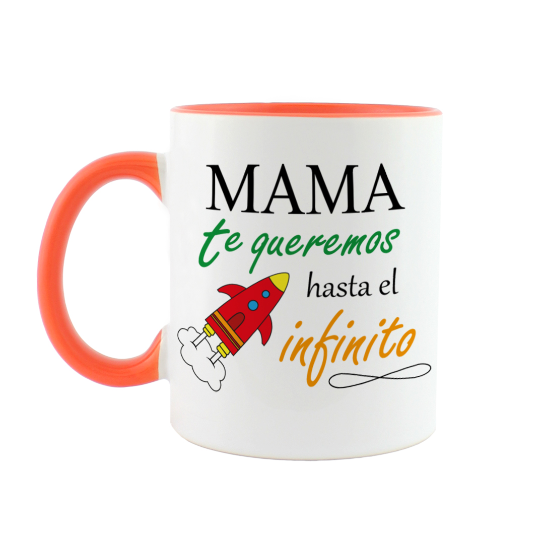 Taza para el Día de la Madre | Mama, te quiero hasta el infinito y más allá