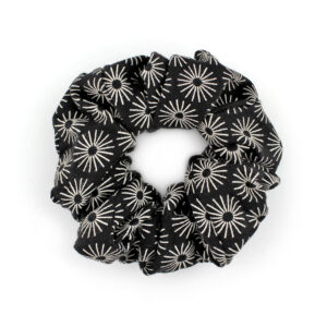 Coletero Scrunchie - Negro Soles
