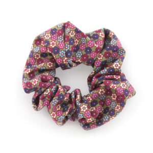 Coletero Scrunchie - Daisy Rosa