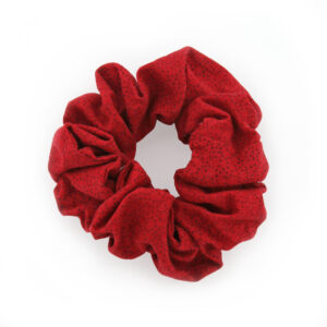 Coletero Scrunchie - Rojo puntitos