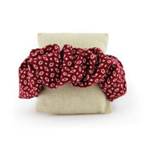 Coletero Scrunchie - Rojo