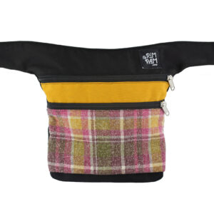 Riñonera Tartan Mostaza