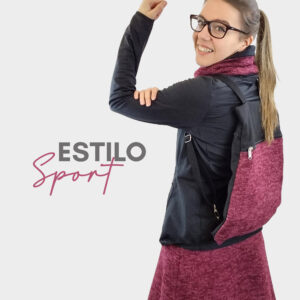 Falda elástica corta Caladium Magenta