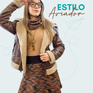 Falda elástica corta Otoño
