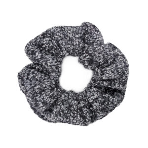Coletero Scrunchie - Negro Jaspeado
