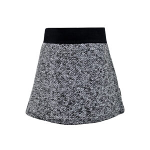 Falda infantil Negra Jaspeada