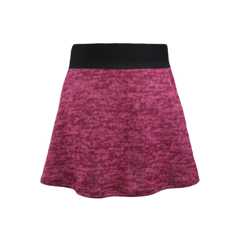 falda para peques magenta