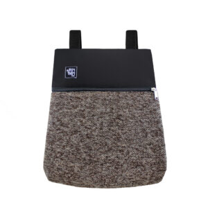 Mochila bolso Marrón Jaspeada