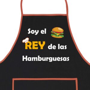 Delantal Rey de las Hamburguesas