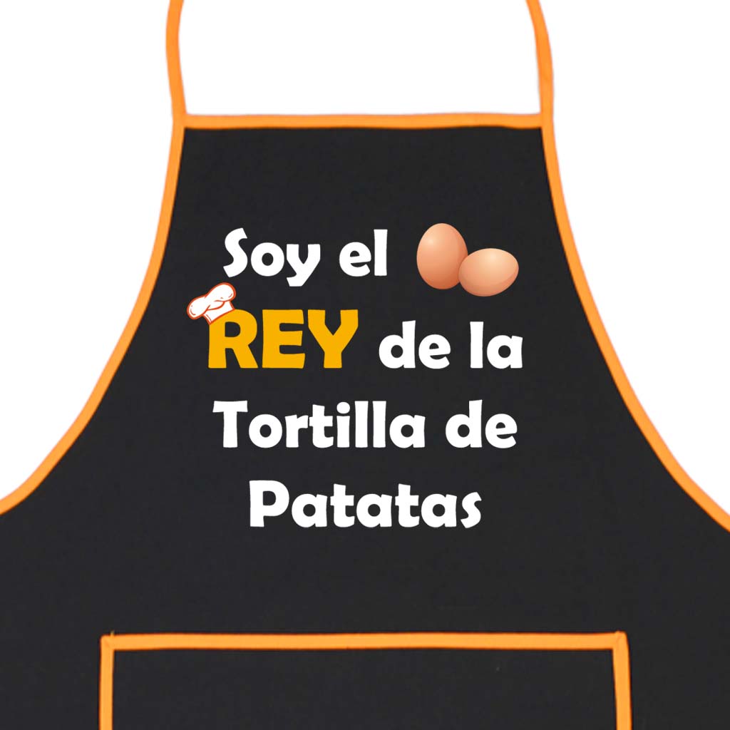 Delantal personalizado El Rey de la tortilla