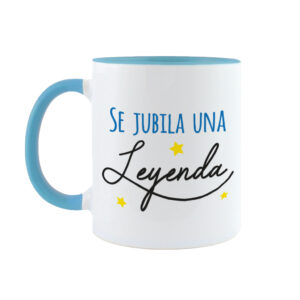 Taza Se jubila una Leyenda