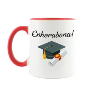 Taza Graduación Enhorabuena