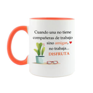 Taza Compañeras de trabajo, Amigas