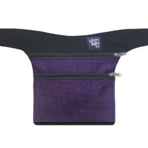 Riñonera Deluxe Telar Lila