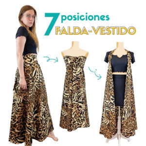 Falda-Vestido JAGUAR (+vídeo 7 posiciones)