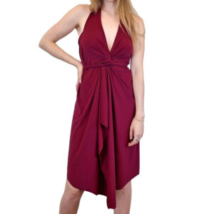 Pareo-Vestido Granate