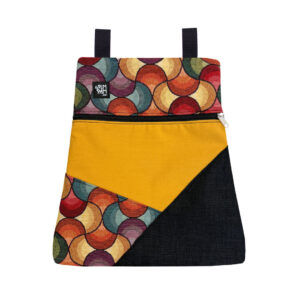 Mochila Bolso Deluxe RETRO Mostaza