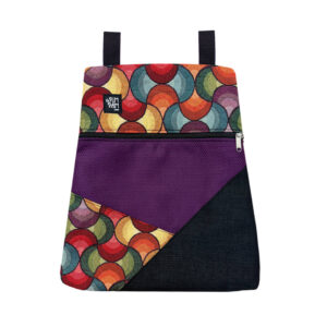 Mochila Bolso Deluxe RETRO Lila