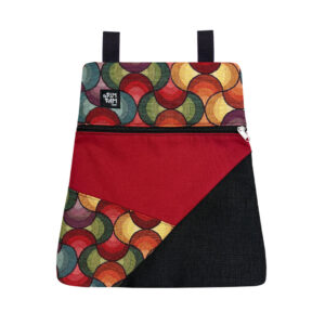 Mochila Bolso Deluxe RETRO Rojo